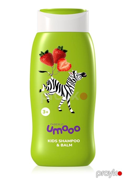 Uşaq şampunu-balzamı Faberlic Umooo 3+ 250 ml — Bakı