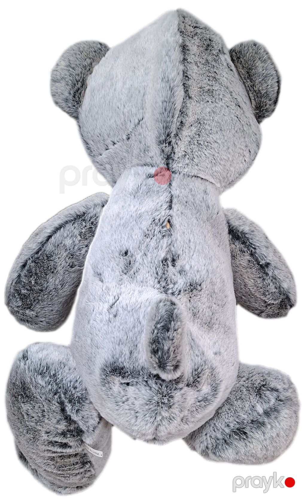 Yumşaq oyuncaq Teddi, peluş, boz, 45 sm — Yumşaq oyuncaqlar, Bakı (2)