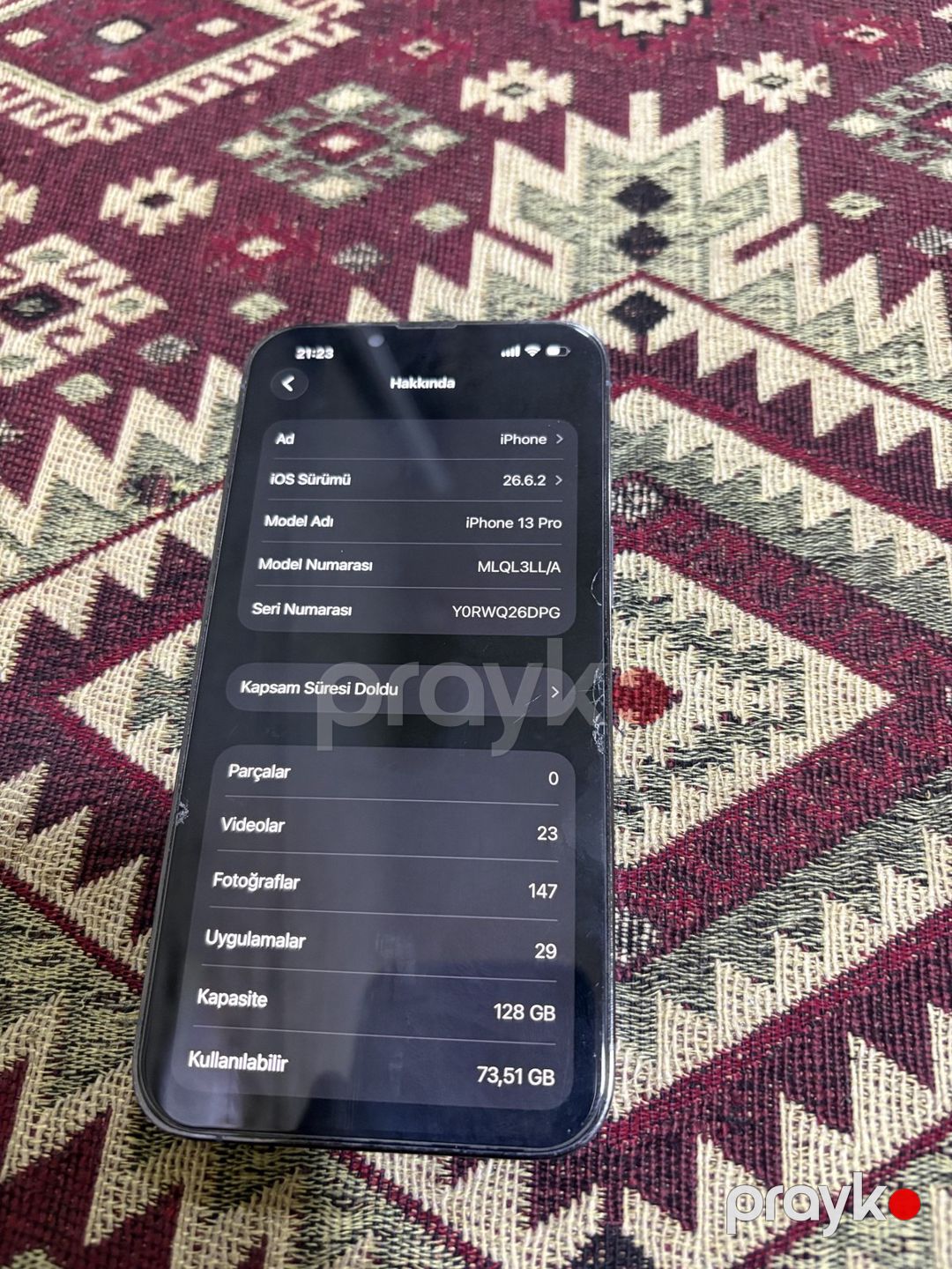 Apple iPhone 13 Pro Sierra Blue 128GB/6GB — Smartfonlar, Bakı (4)