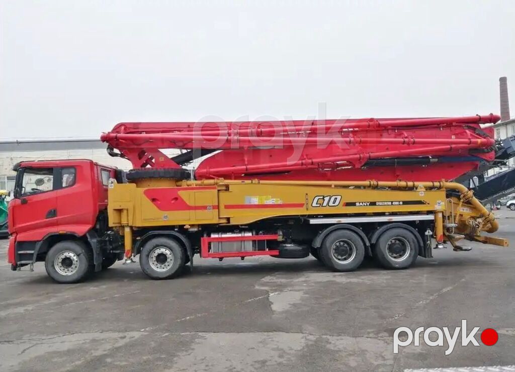 Beton vuran pompa "Sany", 2025 il — İnşaat texnikası, Bakı (2)