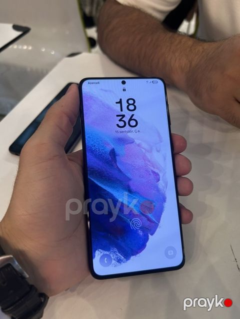 Samsung Galaxy S21 Plus 5G, 256 GB, rəng - Qara, Barmaq izi — Bakı