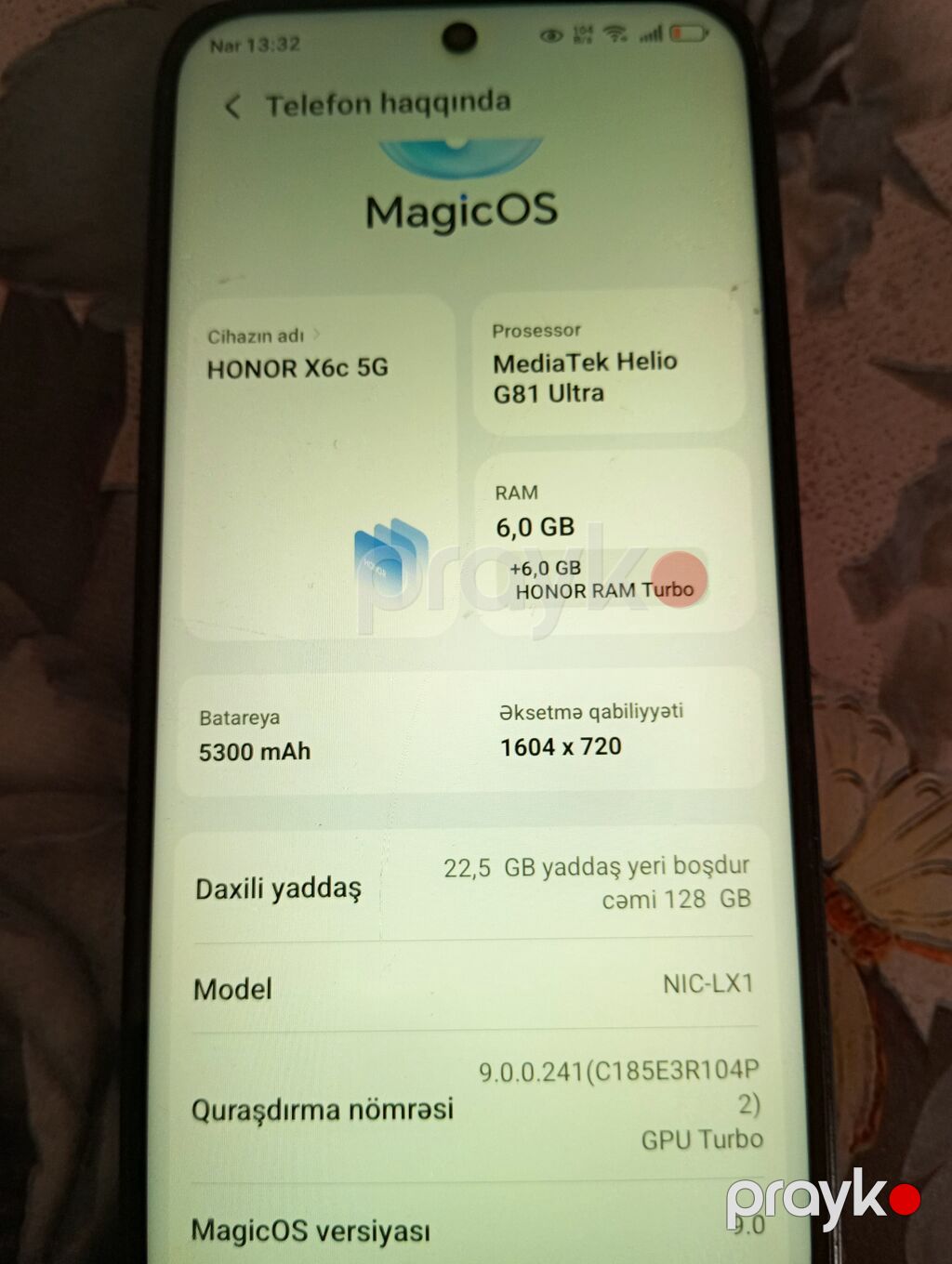 Honor X6c, 128 GB, rəng - Qara — Honor, Göyçay (3)