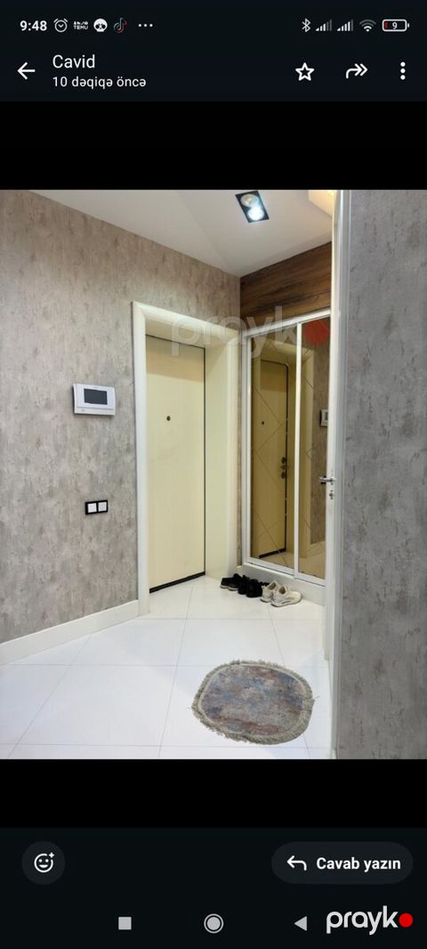 2-otaqlı yeni tikili kirayə verilir, Dilarə Əliyeva küç., 60 m² — Bakı
