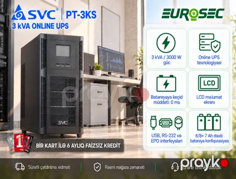 UPS Online "SVC PT-3KS" — Bakı