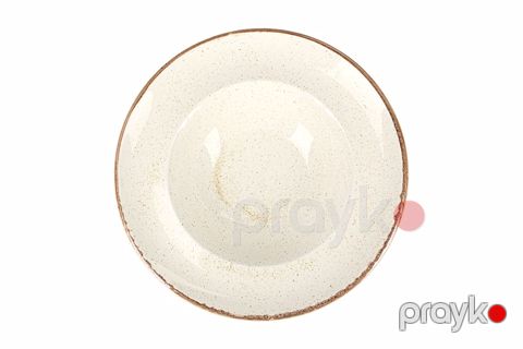 Dərin boşqab Porland Seasons, farfor, bej, 26 sm — Bakı