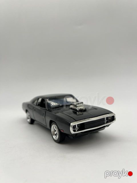 Oyuncaq maşın Dodge Charger, metal, qara — Bakı