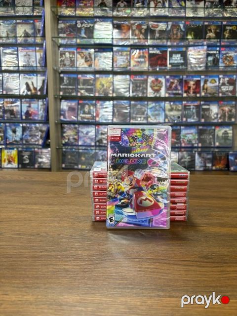 Nintendo Switch oyunu "Mariokart Deluxe 8" — Bakı