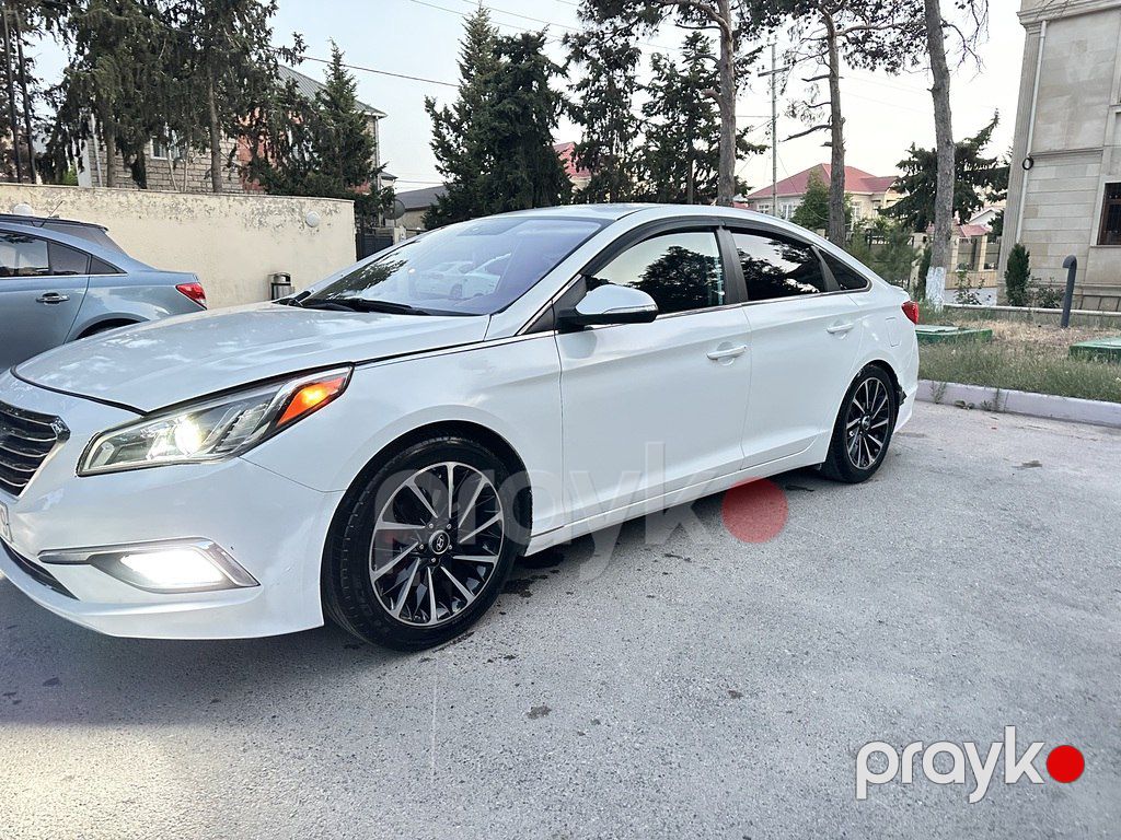 Hyundai Sonata, 1.6 L, 2015 il, 190 000 km — Avtomobillər, Bakı (4)