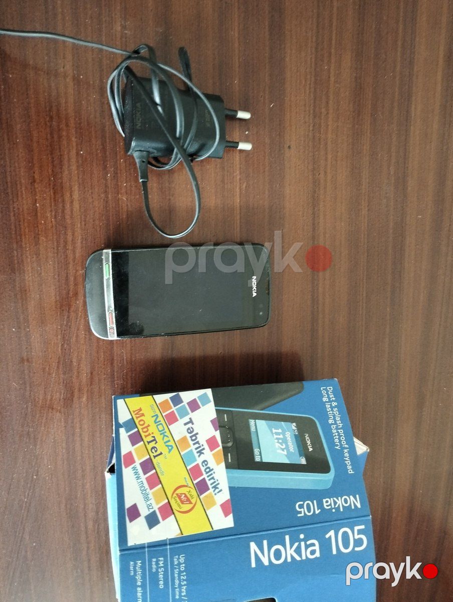 Nokia 105 Black — Smartfonlar, Bakı (3)