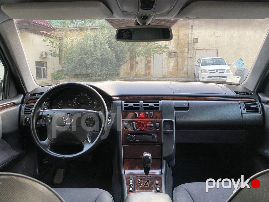 Mercedes E 220, 2.2 L, 2000 il, 327 000 km — Avtomobillər, Bakı (9)