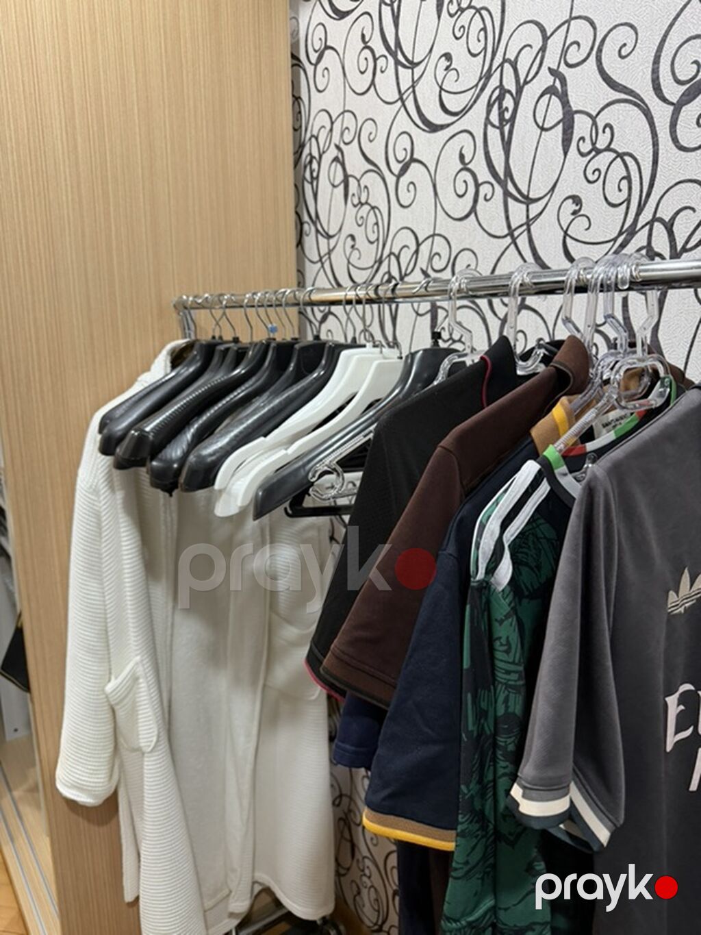 Uzunlug 1.50 sm Hundurluk 1.60 sm Metal geyim asqısı – tək səviyyəli — Asılacaqlar, Bakı (4)