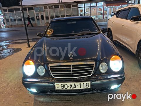 Mercedes E 240, 2.4 L, 2000 il, 333 000 km — Bakı