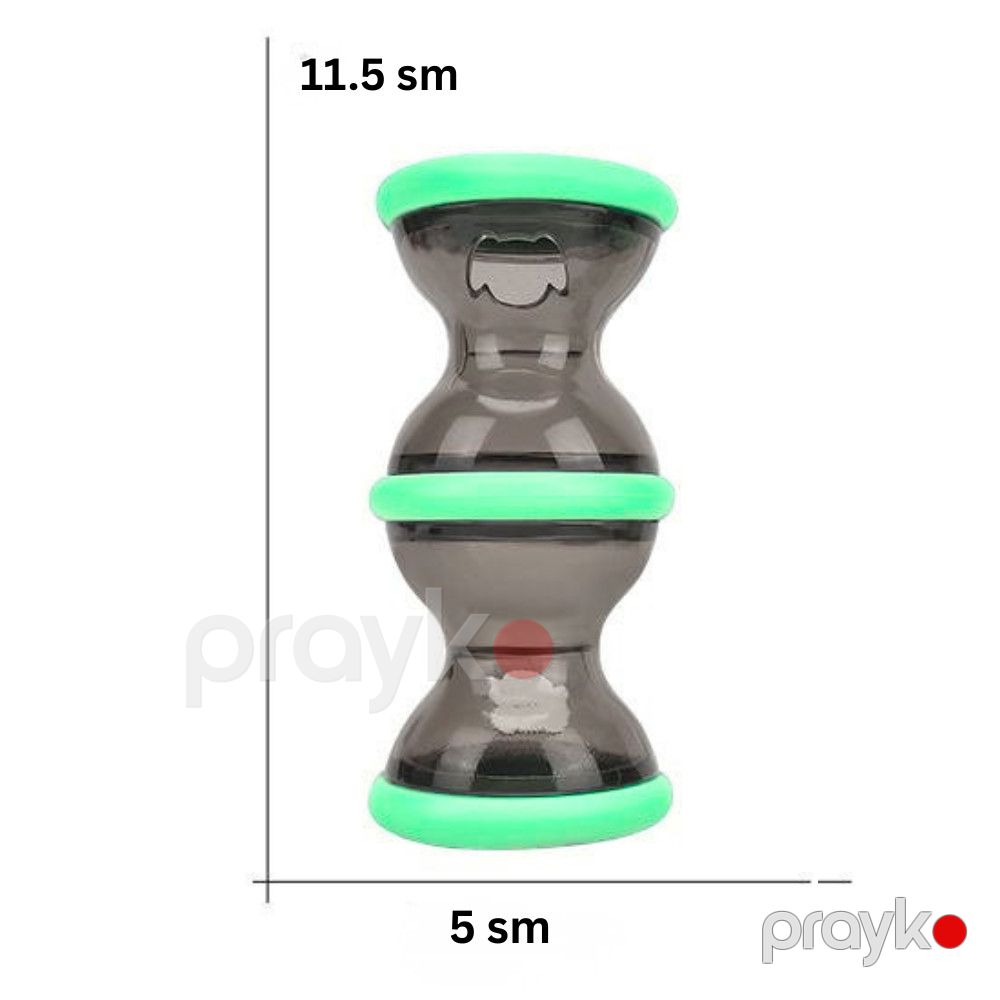 Yem qabı-oyuncaq, 11.5x5 sm, yaşıl — Mallar, Bakı (3)