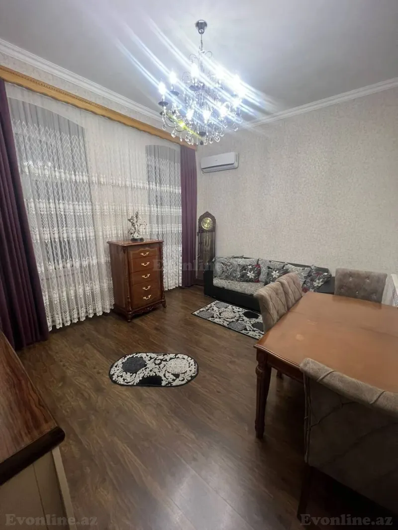 Kirayə verilir 2 otaqlı Mənzil Köhnə tikili 55 m² Bakı, Yasamal r — Mənzil, Bakı (2)