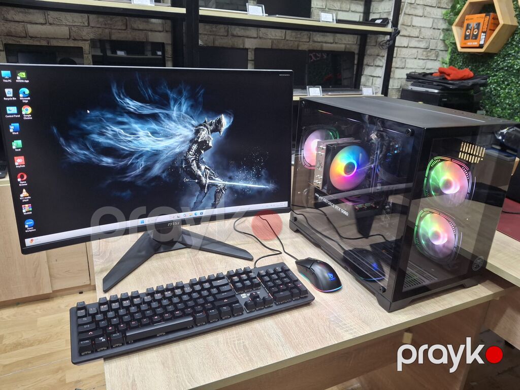 RTX 5060 8GB + i5-12400F + MSI 280Hz Gaming Setup Tam ideal — Masaüstü kompüterlər, Bakı (3)