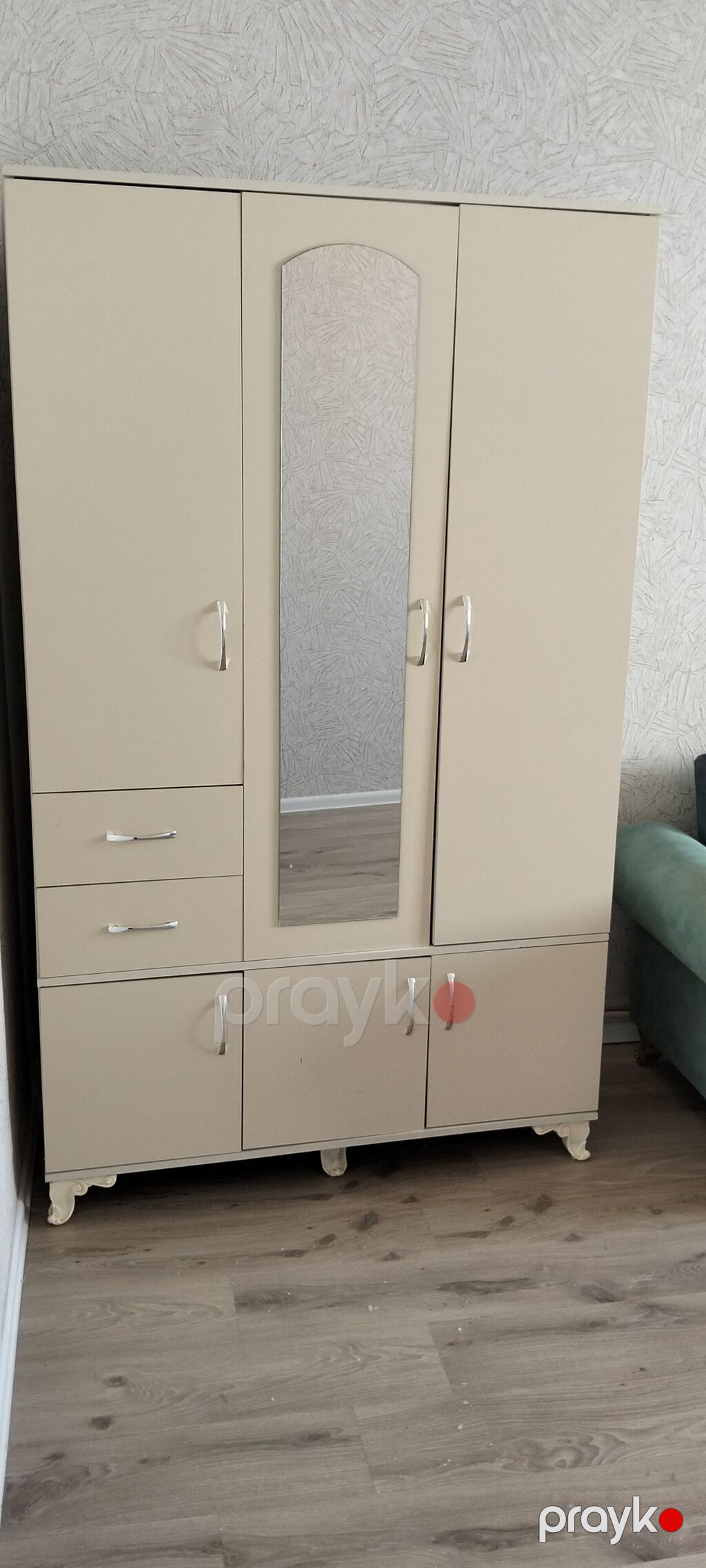 Yemək masası və yumşaq mebel dəsti - Yemək masası: Klassik üslubda — Yumşaq mobilya dəstləri, Saray (8)
