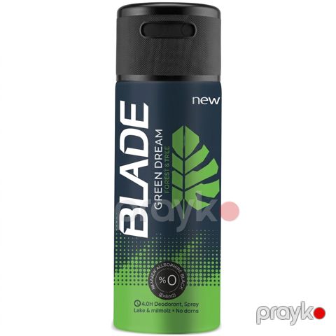 Sprey Dezodorant Kişilər Üçün Blade Green Dream 150 ml — Bakı