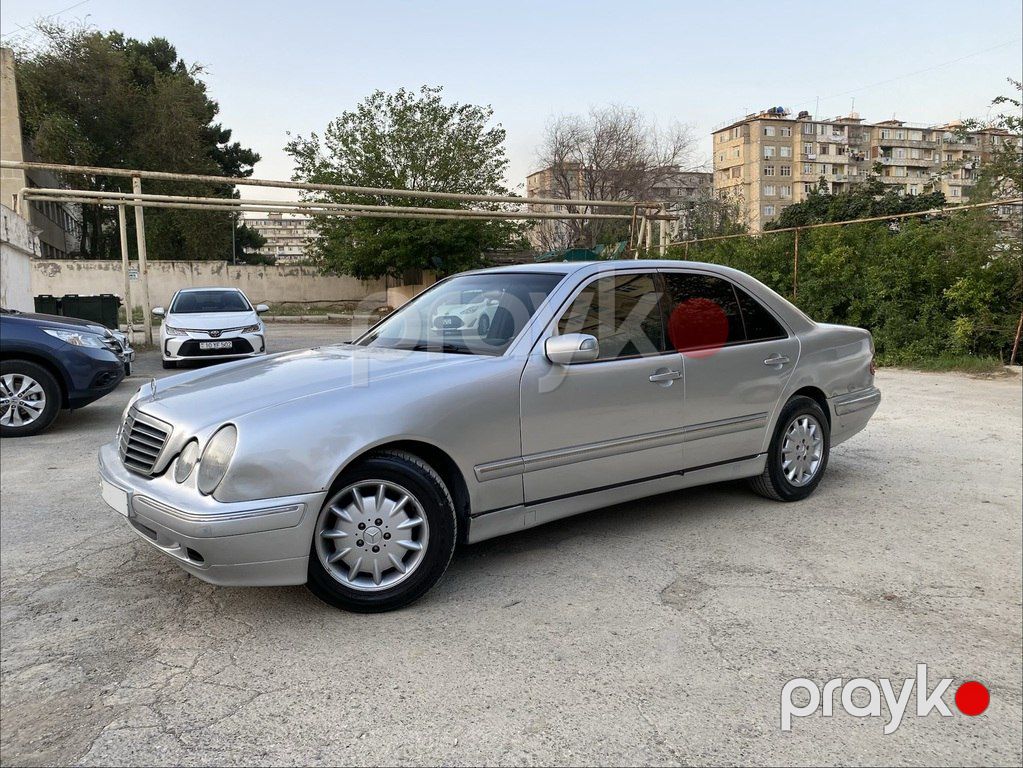 Mercedes E 220, 2.2 L, 2000 il, 327 000 km — Avtomobillər, Bakı (3)