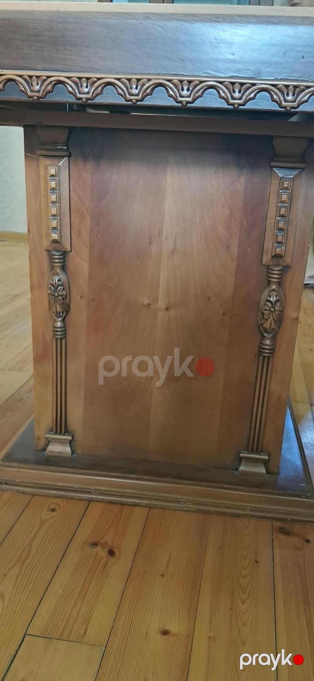 Klassik masa, Yeni, Açılan, Taxta, Dördbucaq masa — Masalar, Bakı (3)