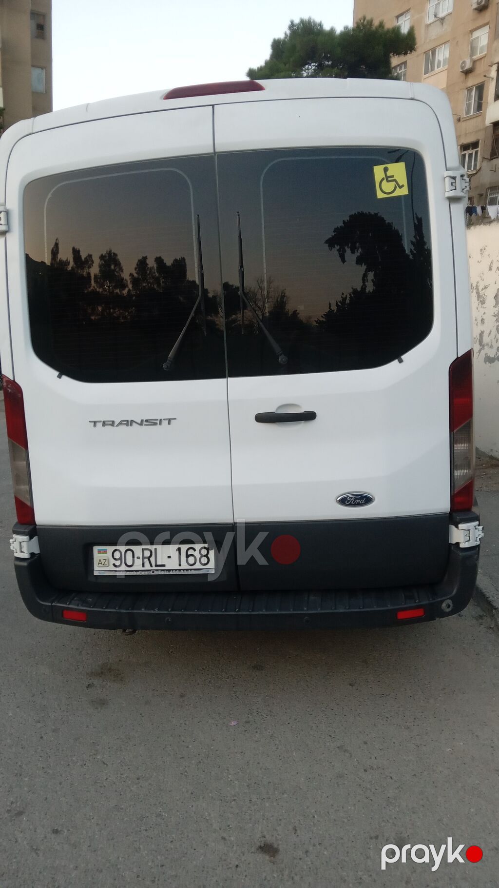 Ford Transit mikroavtobus ancag marşrut Oguz-Baki həttə satılır — Avtomobillər, Digah (3)