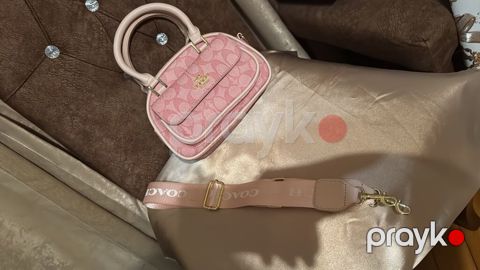 Coach mini çanta – çəhrayı Yeni - Brend: Coach - Model: Kiçik ölçülü — Bakı