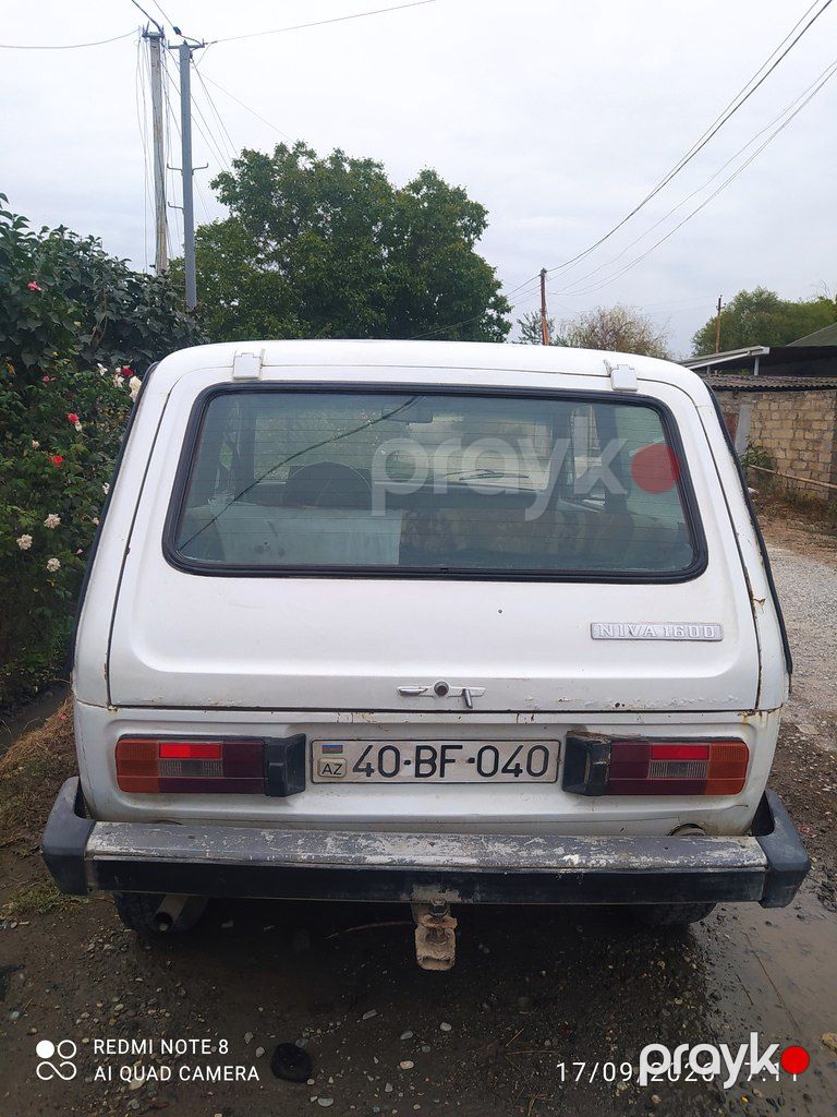 Lada (VAZ) Niva, 1.7 L, 1987 il, 100 000 km — Avtomobillər, Quba (2)