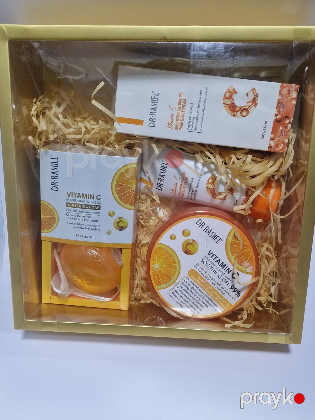 Qulluğ üçün kosmetika dəsti Dr.Rashel Vitamin C (əl və bədən üçün krem + sabun + üz üçün gel) — Mallar, Bakı (2)