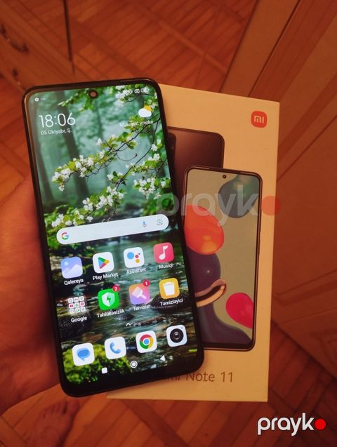 Xiaomi Redmi Note 11 Graphite Gray 128GB/6GB — Bakı