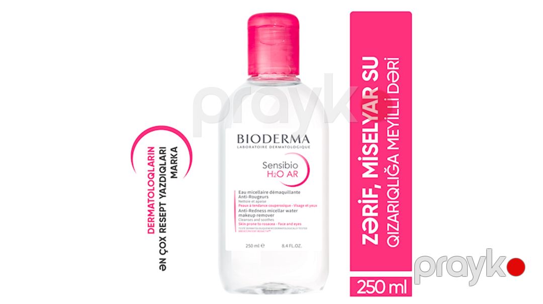 Misellyar su No Brand Sensibio H2O AR, 250 ml — Mallar, Bakı (2)