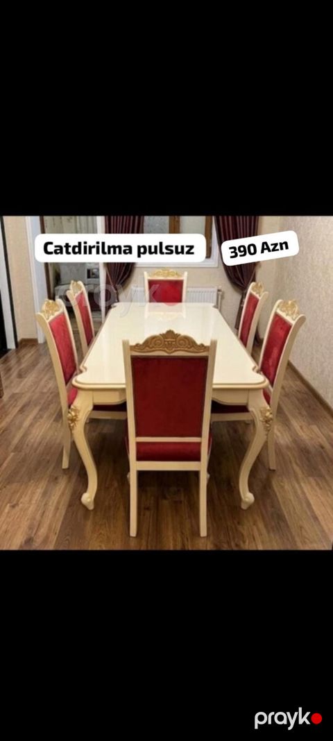Masa və oturacaqlar — Bakı