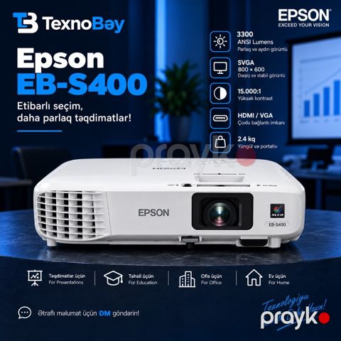 Proyektor Epson EB-S400 — Bakı