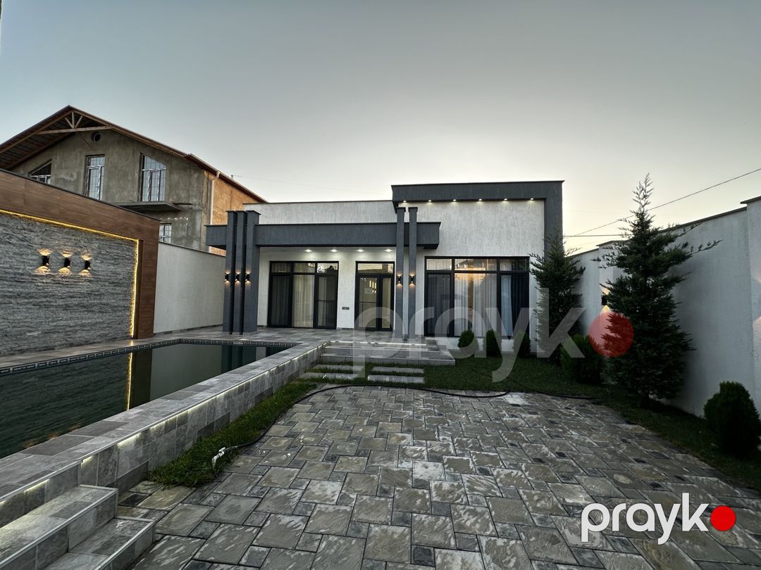 Satılır 4 otaqlı həyət evi/bağ evi 160 m² — Ev, villa, Bakı (4)