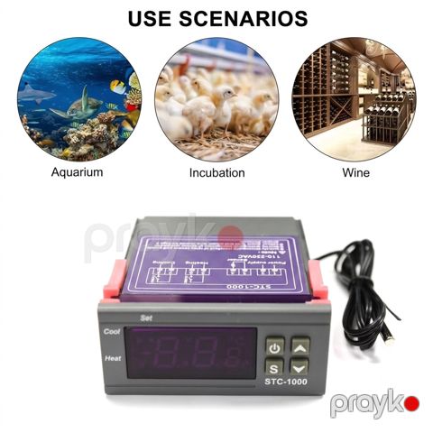 Rəqəmsal termotənzimləyici STC-1000 — Bakı
