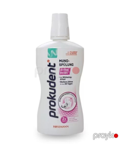 Ağız boşluğu üçün yaxalayıcı Prokudent Extra White 500 ml — Bakı