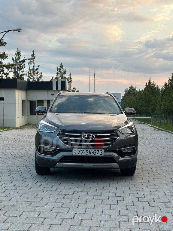Hyundai Santa Fe, 2.0 L, 2016 il, 181 000 km — Avtomobillər, Balakən (9)