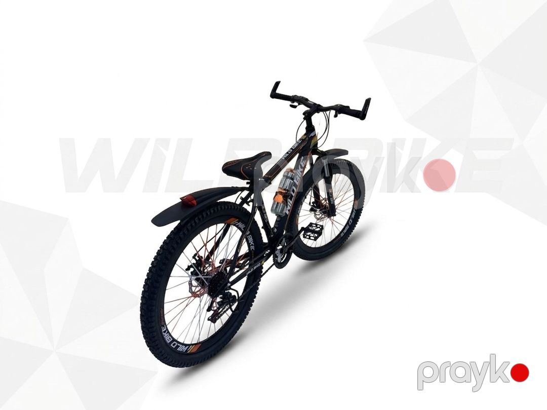 Şəhər velosipedi 4394, 24", qara/narıncı — Velosipedlər, Bakı (2)
