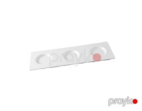 Çərəz qabı Wilmax WL-992426 çərəzlər üçün, 35x12 sm, ağ — Bakı