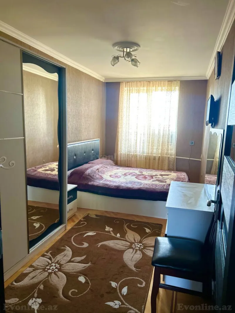 Satılır 3 otaqlı Mənzil Köhnə tikili 80 m² Bakı, Xətai r., Həzi Aslanov m., Həzi Aslanov — Mənzil, Bakı (3)