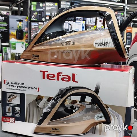 Buxarlı yüksək təzyiqli ütü Tefal FV9852E0 Ultimate Pure — Bakı