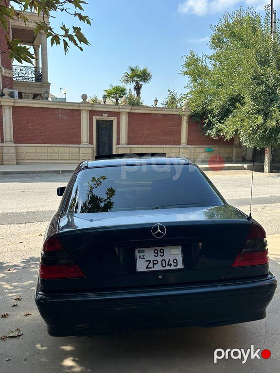 Mercedes C 200, 2.0 L, 1999 il, 320 000 km — Avtomobillər, Yevlax (3)