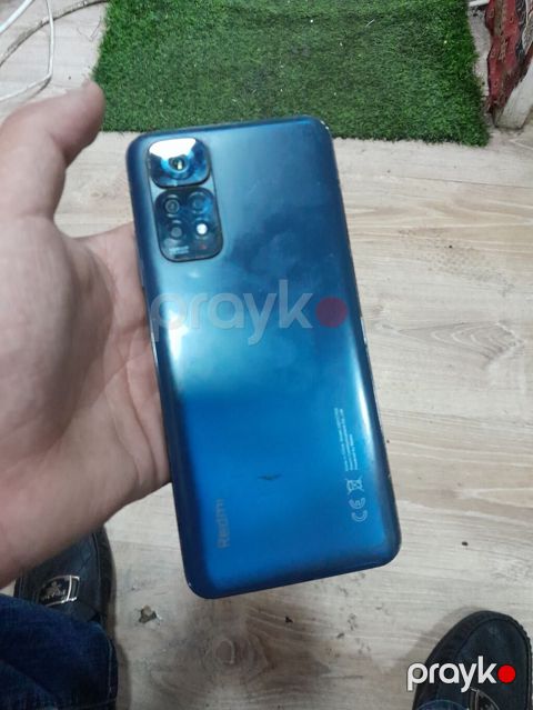 Redmi Note 11, 64 GB, rəng - Mavi, Barmaq izi — Bakı