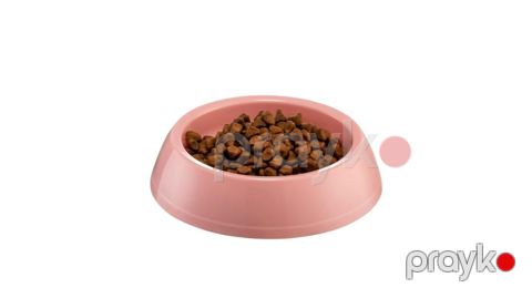 Pişiklər üçün yem qabı, plastik, çəhrayı, 14x3.5 sm — Bakı
