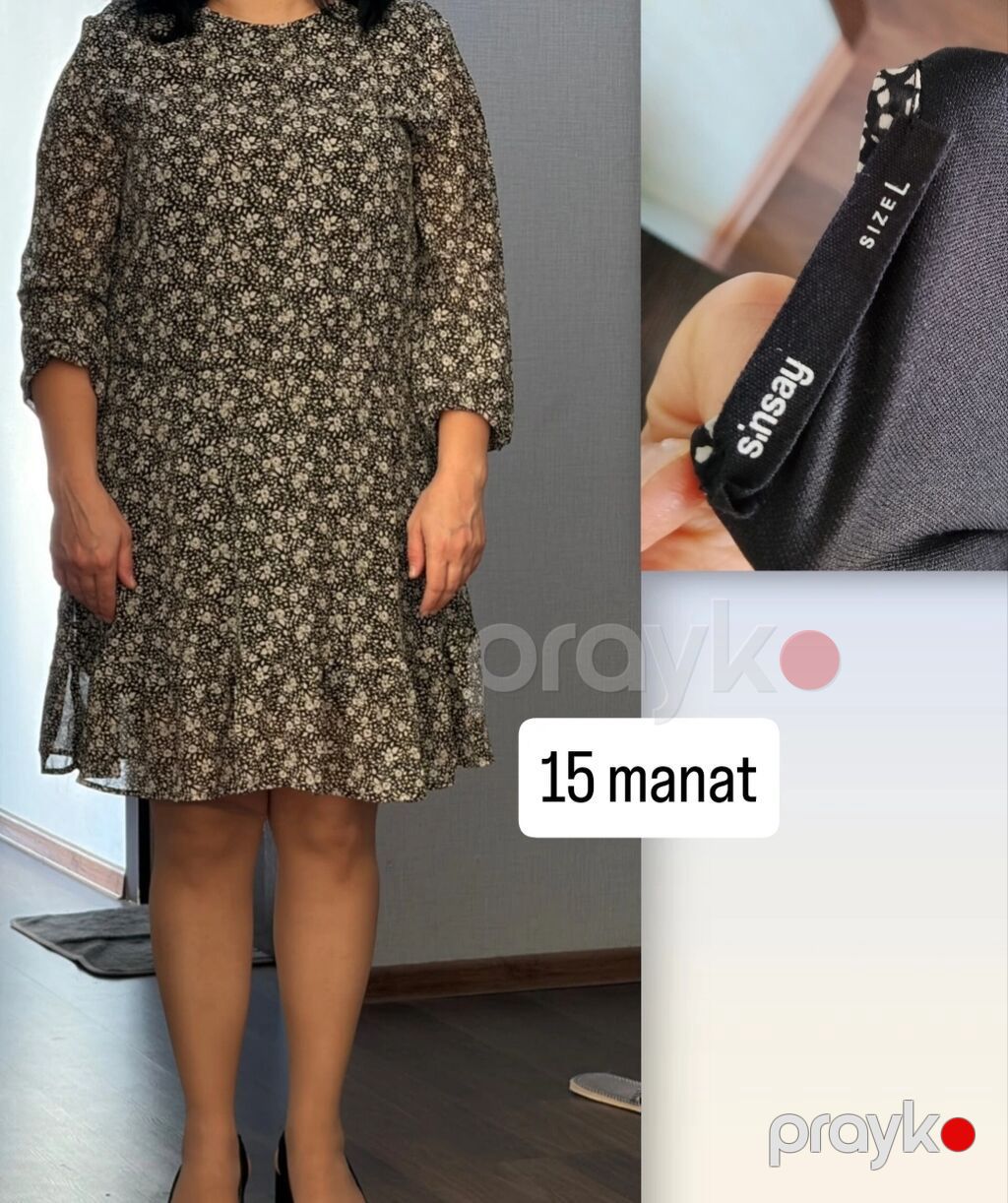 Gündəlik don, Midi, Vero Moda, S — Gündəlik paltarlar, Bakı (8)