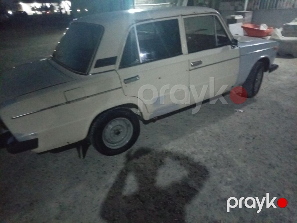VAZ 2106 sedan - Kuzov: ağ rəng, 4 qapı, klassik xrom moldinqlər — Avtomobillər, Salyan (3)