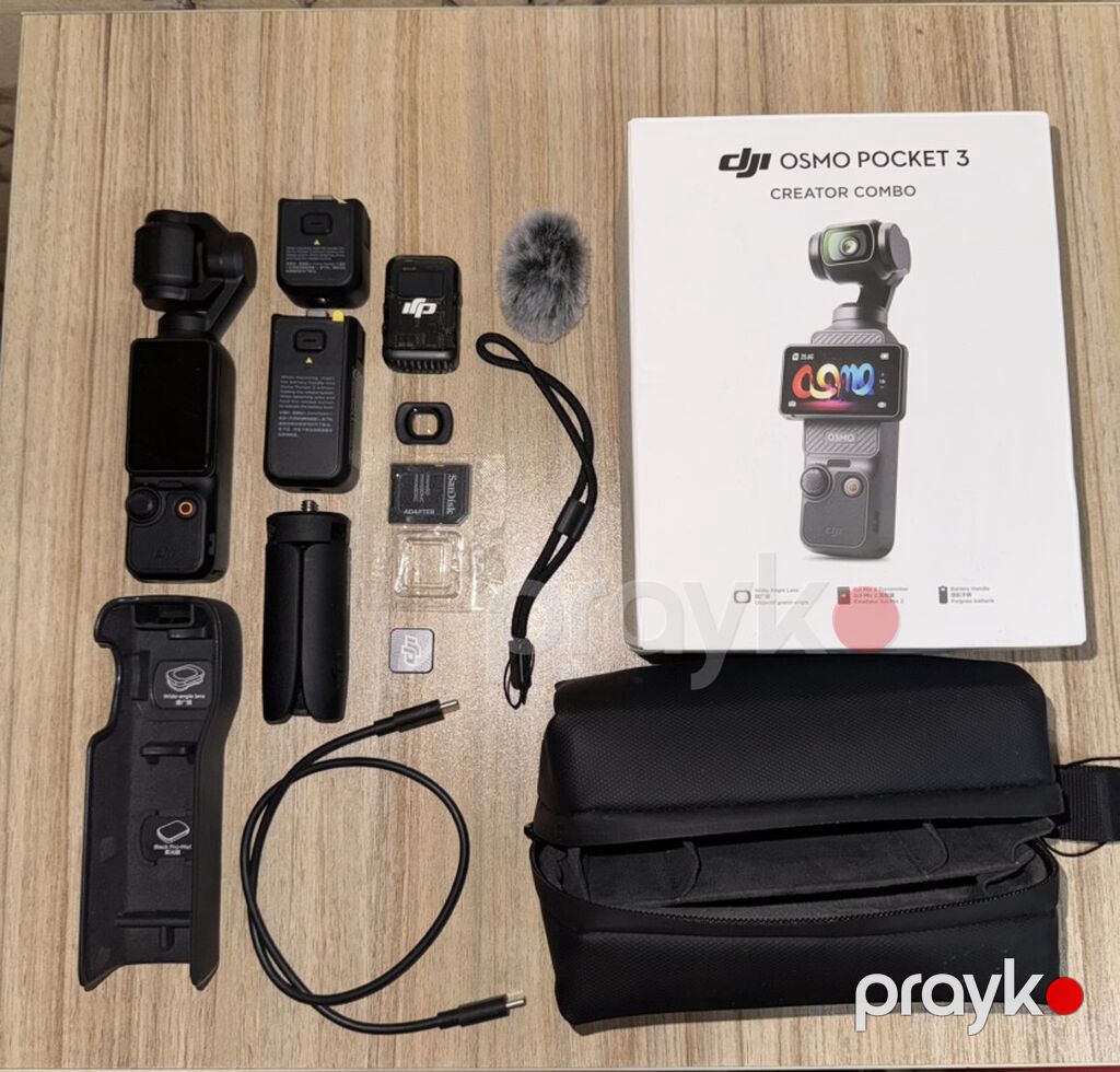 DJI Osmo Pocket 3 – Creator Combo Salam, Mehsul yenidir,çox az — Digər, Bakı (2)