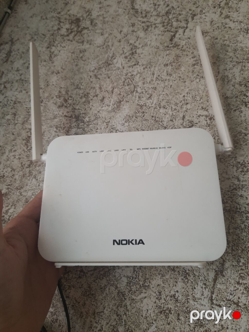 Nokia Wi‑Fi router - Brend/model: Nokia (iki antenalı simsiz router) — Şəbəkə və server avadanlığı, Bakı (2)