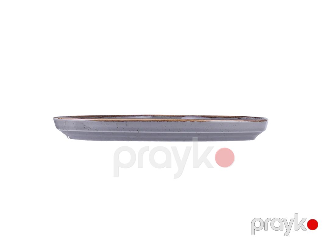 Boşqab Porland Seasons, 21 sm, farfor, boz — Mallar, Bakı (3)