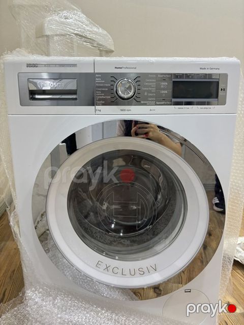 Paltaryuyan maşın Bosch, 9 kq, İşlənmiş, Avtomat, Qurutmasız, Ünvandan götürmə — Bakı