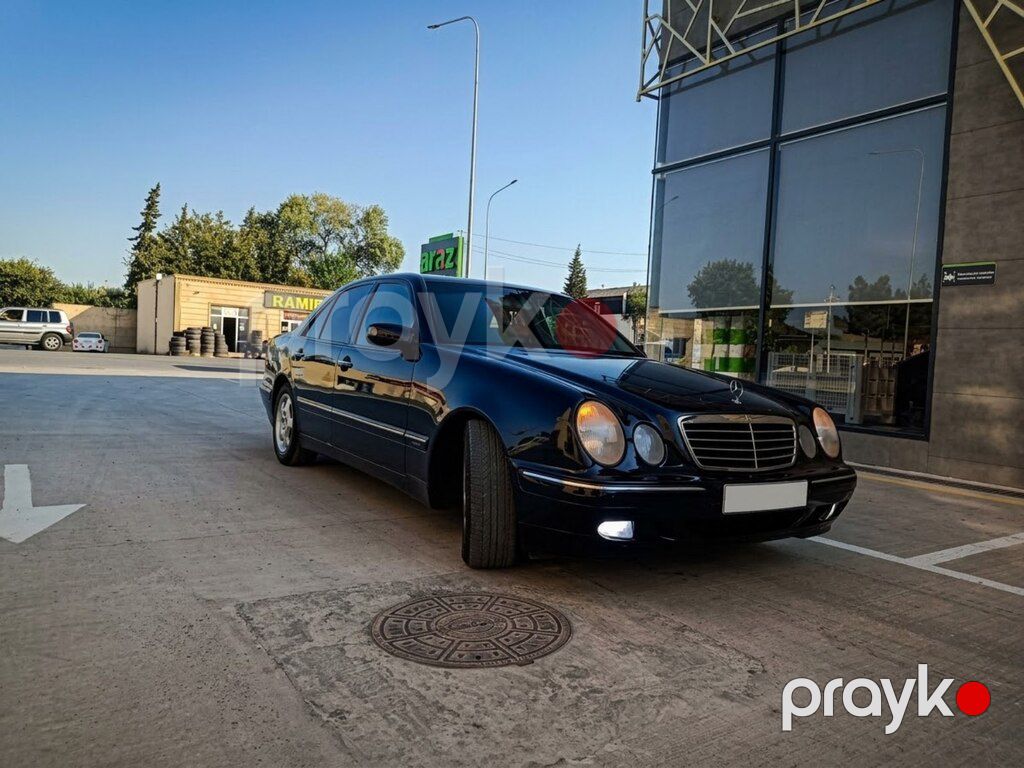 Mercedes E 220, 2.2 L, 1999 il, 413 481 km — Avtomobillər, Salyan (8)