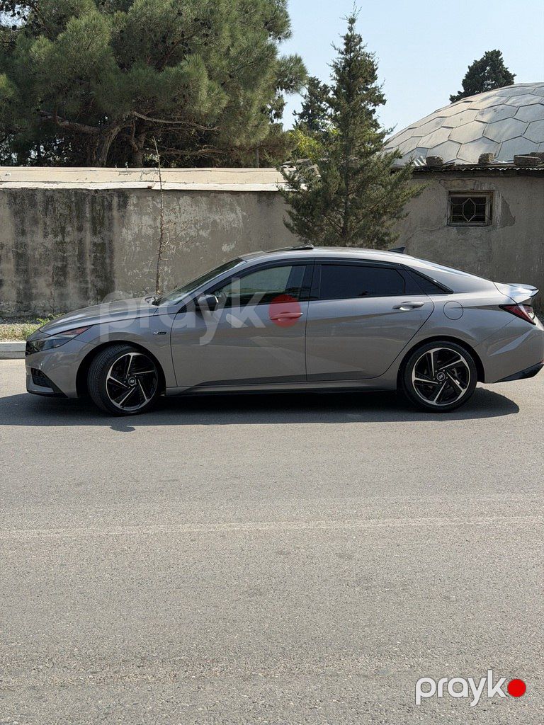 Hyundai Elantra N Line, 1.6 L, 2021 il, 78 000 km — Avtomobillər, Bakı (7)